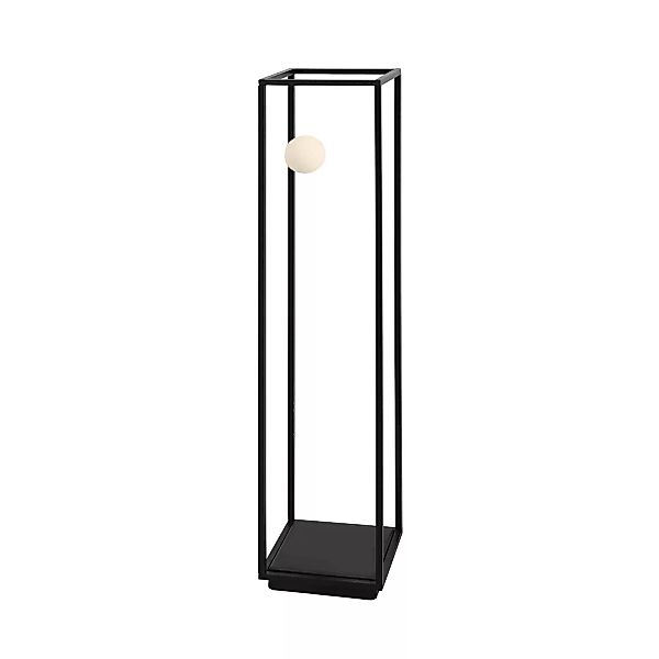 Karman Abachina LED-Stehlampe 1-Fl. 103cm schwarz günstig online kaufen