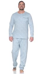 EloModa Pyjama Herren Thermo Pyjama lang günstig online kaufen