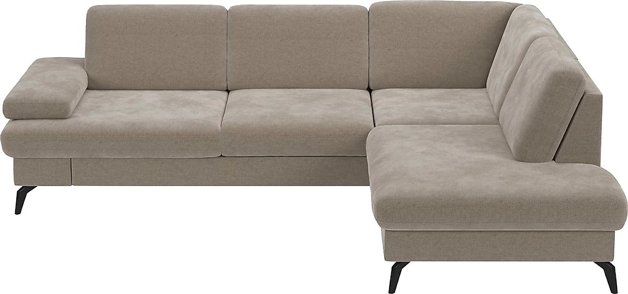 sit&more Ecksofa "Morris L-Form, inkl. Sitztiefenverstellung", wahlweise mi günstig online kaufen