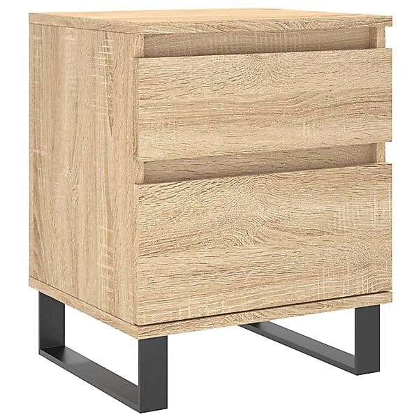 vidaXL Nachttisch Sonoma-Eiche 40x35x50 cm Holzwerkstoff 830690 günstig online kaufen
