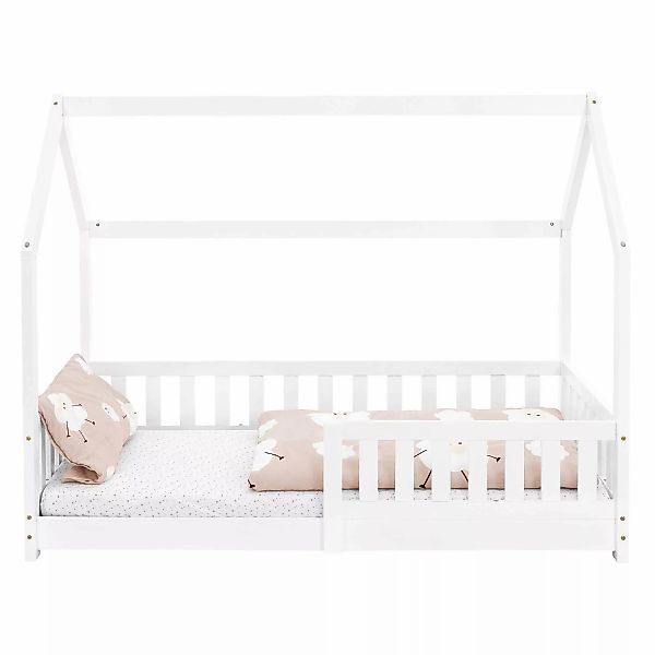 ML-DESIGN Spielbett Hausbett Kinderbett inkl. Lattenrost günstig online kaufen