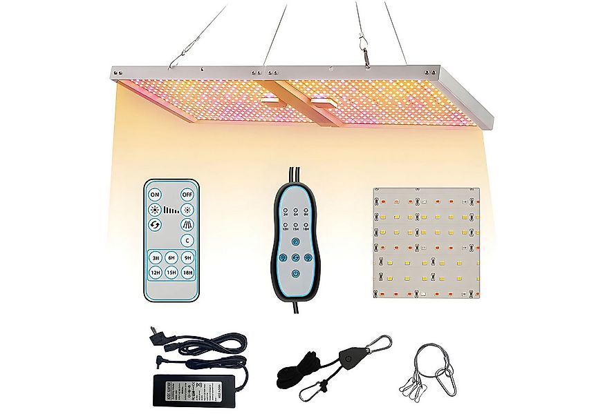 MUPOO Pflanzenlampe Vollspektrum 728 LEDs Pflanzenwachstumslicht Faltbare W günstig online kaufen