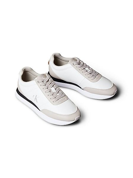 Calvin Klein Jeans RETRO RUNNER LACE UP LTH MG Sneaker Schnürschuh, Halbsch günstig online kaufen