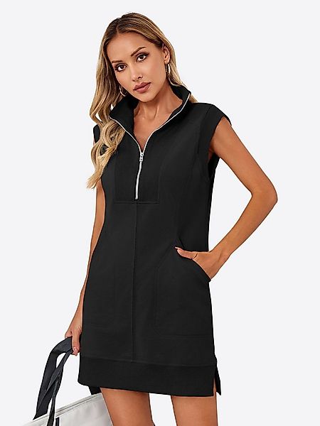 Imily Bela Sweatkleid Damen Sportkleid mit Half-Zip (Packung, 1-tlg., 1per- günstig online kaufen