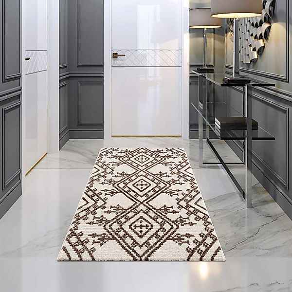 Carpet City Teppich »April 2291«, rechteckig, 10 mm Höhe, Läufer, weich dur günstig online kaufen