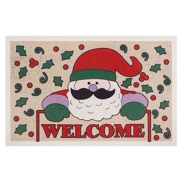Home affaire Fußmatte »Welcome Weihnachtsmann«, rechteckig günstig online kaufen