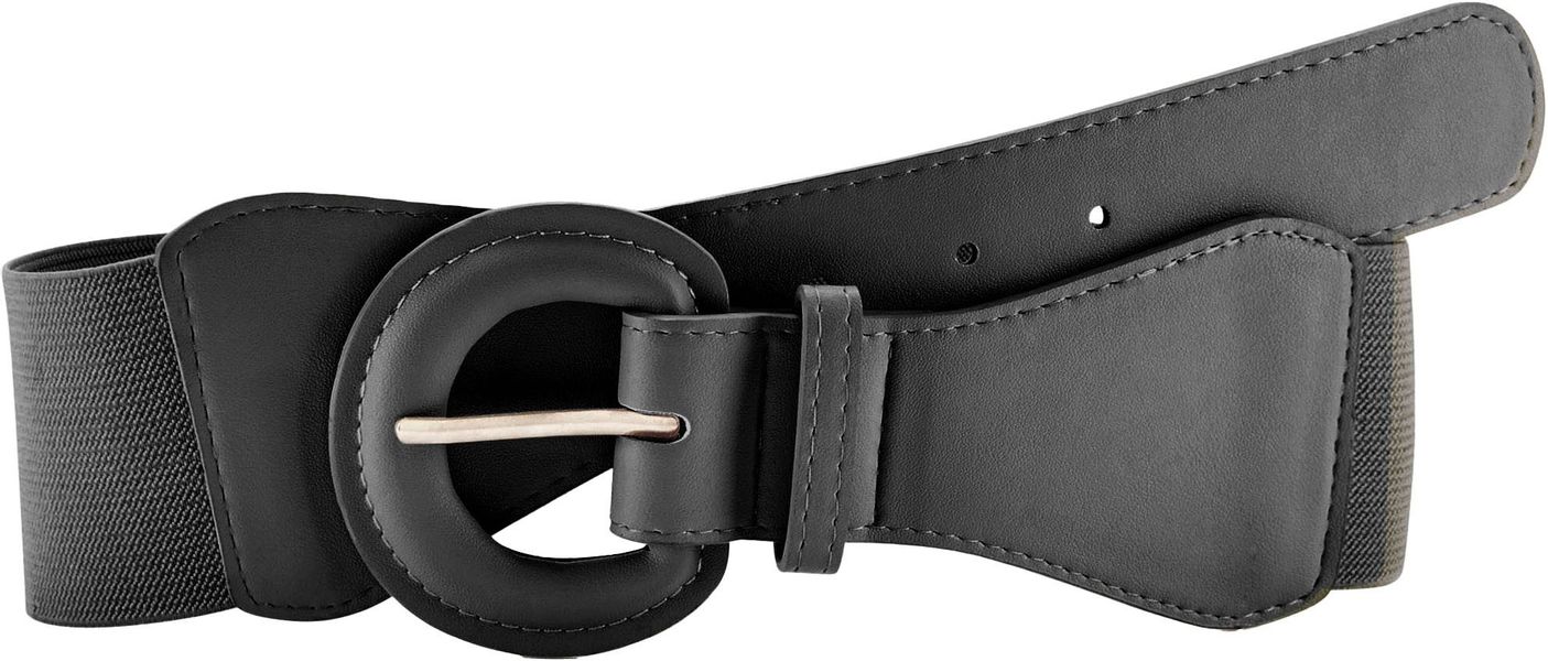 LASCANA Taillengürtel Stretchgürtel Shaping-Effekt, große Schließe, günstig online kaufen