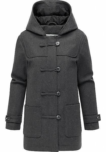 Ragwear Wintermantel "Duffina YOUMODO", warmer Mantel mit Knopfleiste günstig online kaufen
