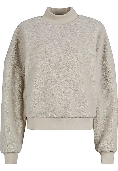 URBAN CLASSICS Sweater "Urban Classics Damen Ladies Sherpa Crewneck" günstig online kaufen