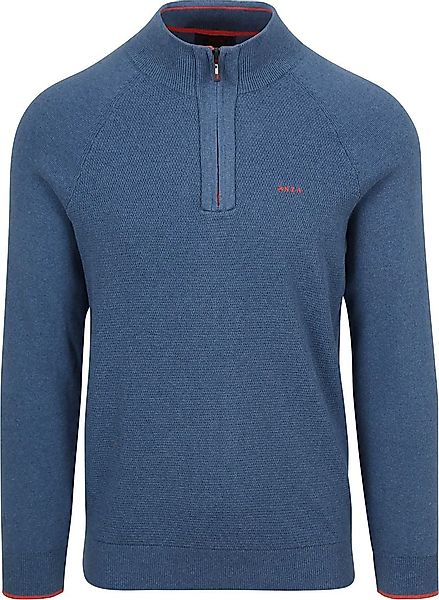 NZA Half Zip Pullover Ralph Blau - Größe 3XL günstig online kaufen