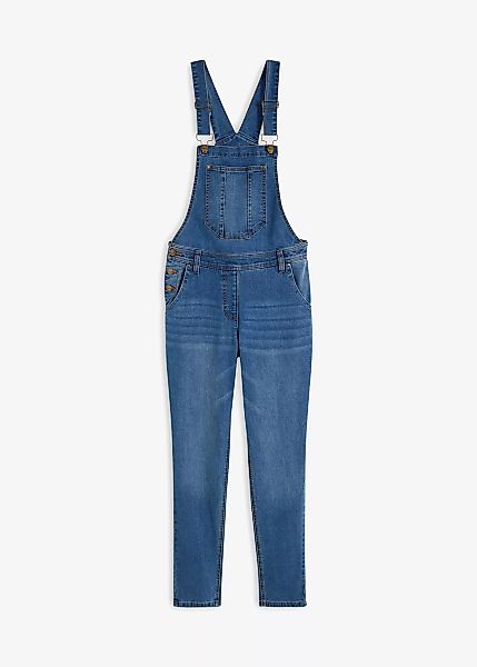 Jeans-Latzhose, bequem geschnitten günstig online kaufen