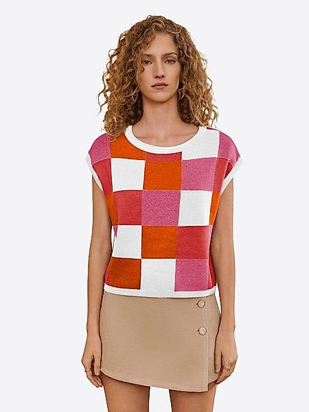 Imily Bela T-Shirt Damen Gestricktes Trend-Top (Packung, 1-tlg., 1per-Pack) günstig online kaufen