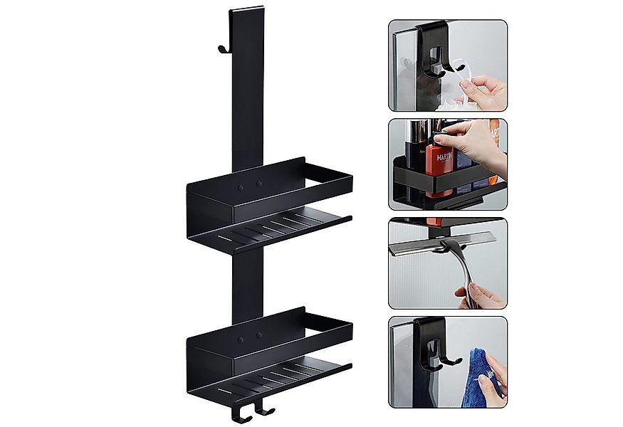 CALIYO Duschablage Duschablage zum Hängen, Duschregal aus Edelstahl SUS304 günstig online kaufen