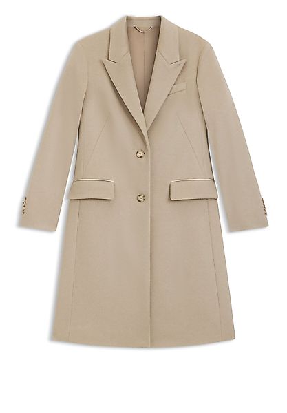 BOSS Kurzmantel aus Wolle mit steigendem günstig online kaufen