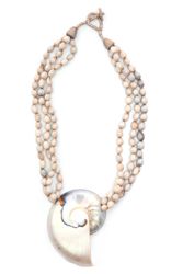COLLEZIONE ALESSANDRO Kette mit Anhänger "Arielle", Mit Nautillus-Muschel A günstig online kaufen