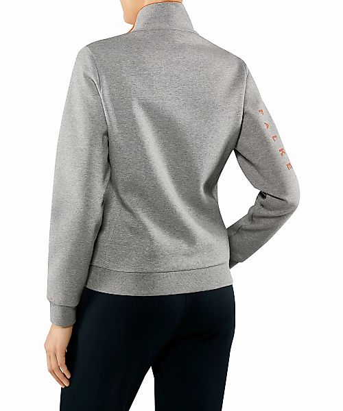 FALKE Damen Jacke Stehkragen, XL, Grau, Baumwolle, 37488-375705 günstig online kaufen