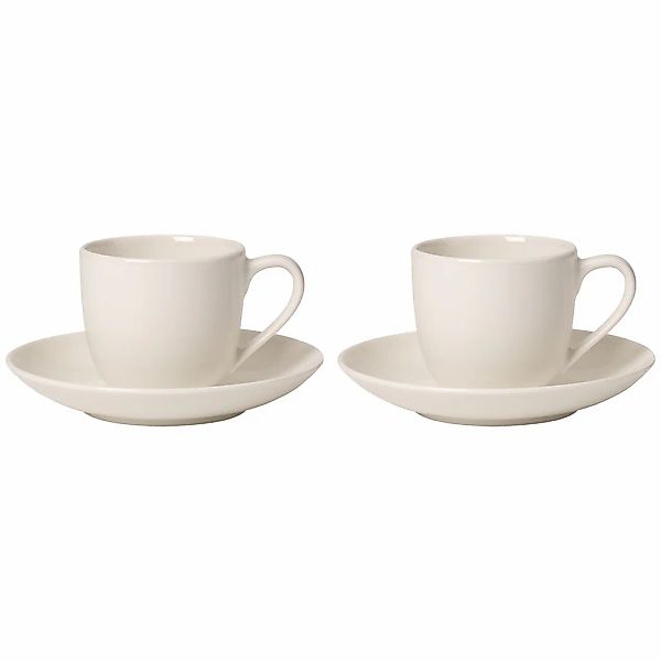 Villeroy & Boch Tasse "Espressotassen mit Untertassen For Me 70 ml 2er Set günstig online kaufen