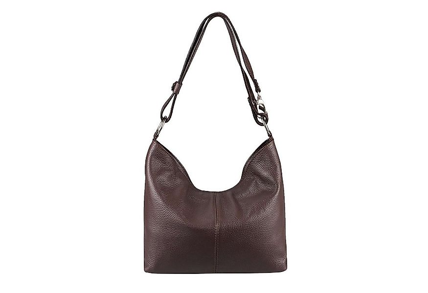 ITALYSHOP24 Shopper Made in Italy Damen Leder Tasche Schultertasche, als Ha günstig online kaufen