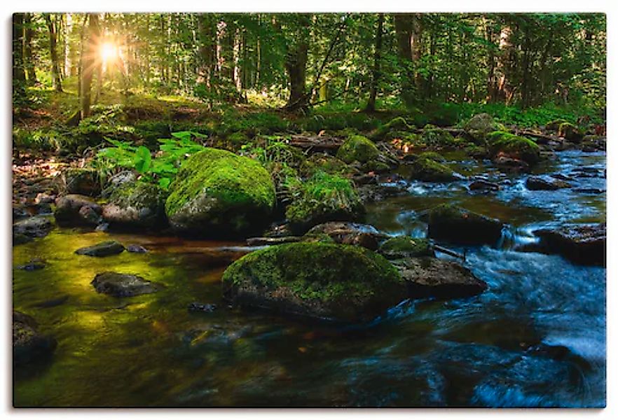 Artland Wandbild "Feenland", Wald, (1 St.), als Alubild, Outdoorbild, Leinw günstig online kaufen