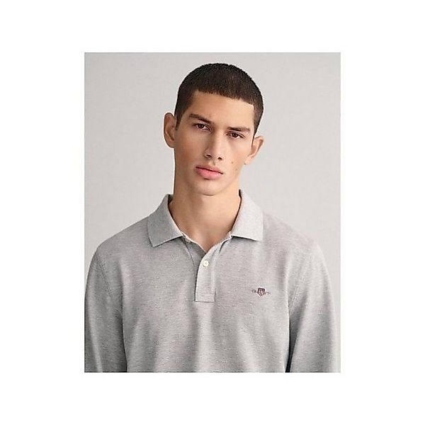Gant Poloshirt Poloshirt langarm für Herren in schwarz (1-tlg) günstig online kaufen