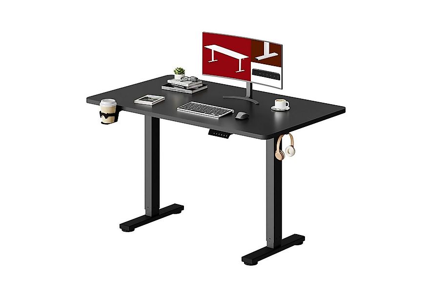 SANODESK Schreibtisch Elektrisch höhenverstellbarer Schreibtisch (inkl. vie günstig online kaufen