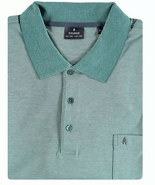 RAGMAN Poloshirt Kurzarm Softknit günstig online kaufen