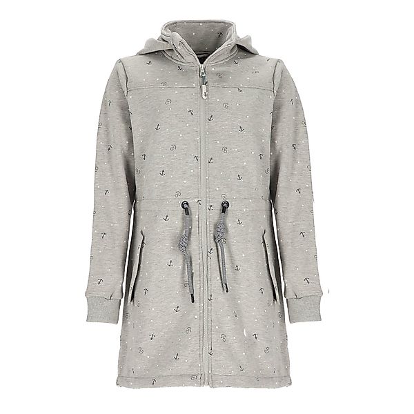 Leitfeuer Wintermantel Damen Fleecemantel mit Allover-Print günstig online kaufen