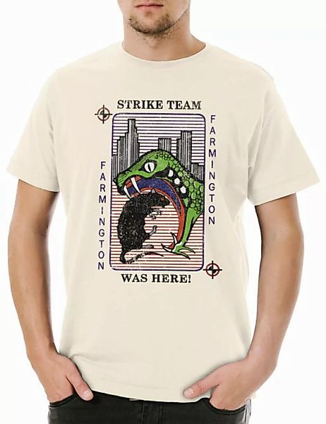 Urban Backwoods Print-Shirt Farmington Strike Team Card Herren T-Shirt Kurt günstig online kaufen