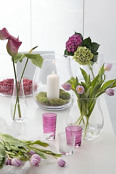 LEONARDO Windlicht "Kerzenhalter GIARDINO, für Stumpenkerzen" Vase aus Glas günstig online kaufen