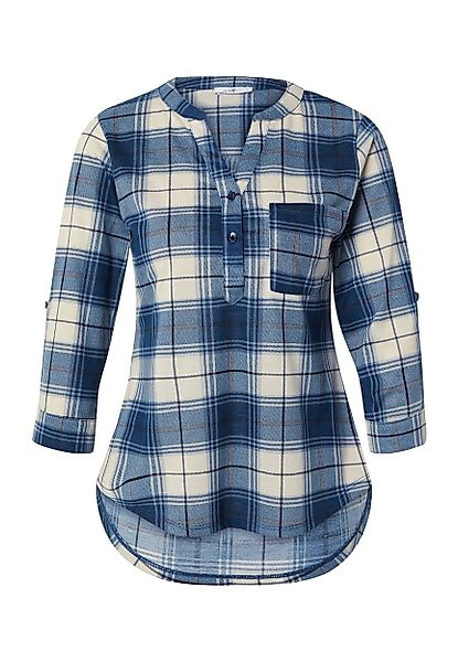 HaILY’S Blusenshirt Karomuster Hemd, Rundhals, halbe günstig online kaufen