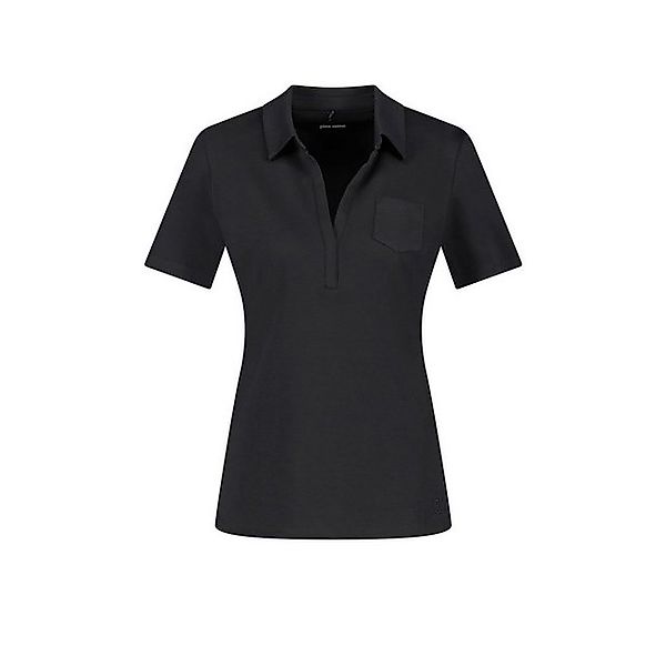 GERRY WEBER Poloshirt Poloshirt kurzarm für Damen in blau (1-tlg) günstig online kaufen