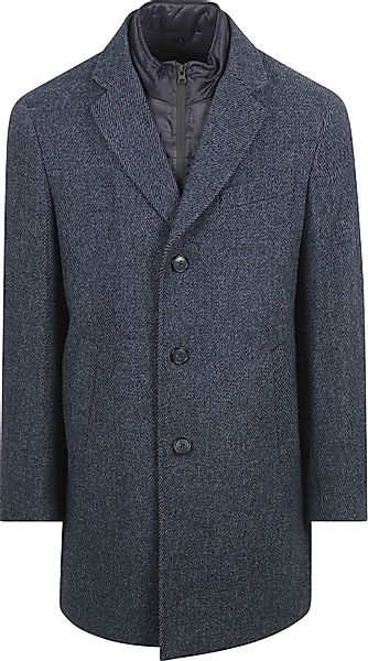 Suitable Coat Wolle Twill Dunkelblau - Größe 54 günstig online kaufen