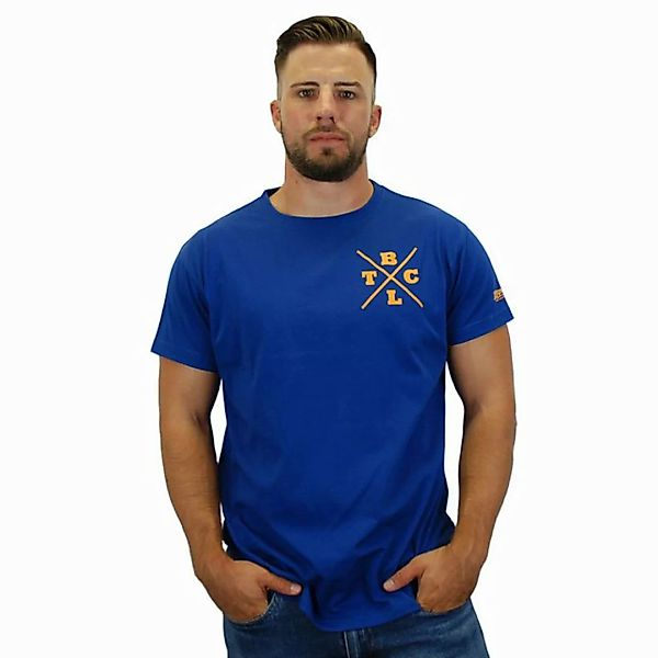 BRACHIAL THE LIFESTYLE COMPANY T-Shirt Brachial T-Shirt "Beach" dunkelblau günstig online kaufen