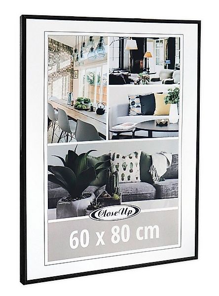 Close Up Bilderrahmen Posterrahmen 60 x 80 cm schwarz günstig online kaufen