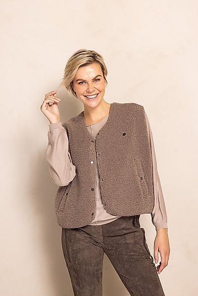 Zhrill Kurzweste ZHEREN unifarben, casual, bequem günstig online kaufen
