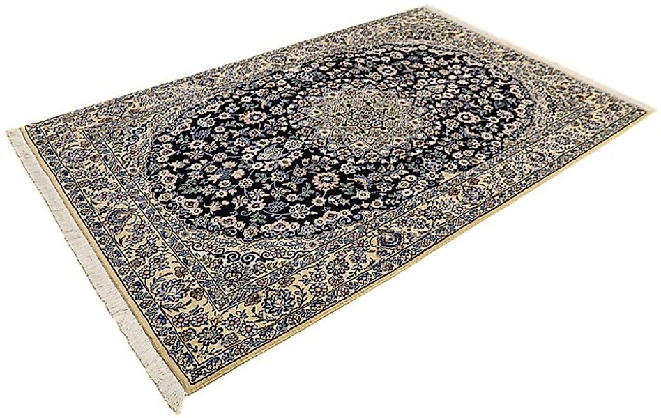 morgenland Orientteppich »Perser - Nain - Royal - 202 x 132 cm - dunkelblau günstig online kaufen