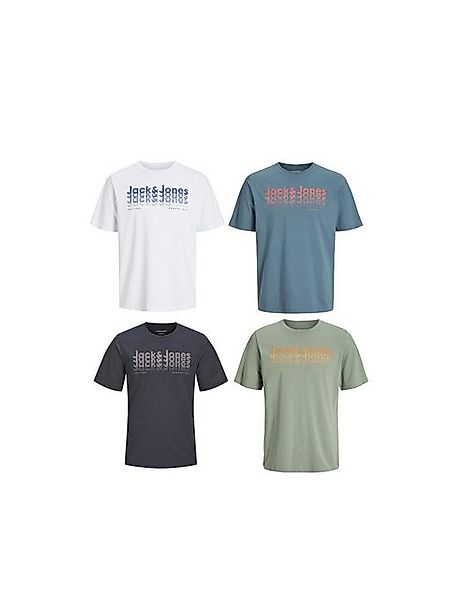 Jack & Jones T-Shirt Jack & Jones Herren T-Shirt JjTex Regular-Fit Basic günstig online kaufen