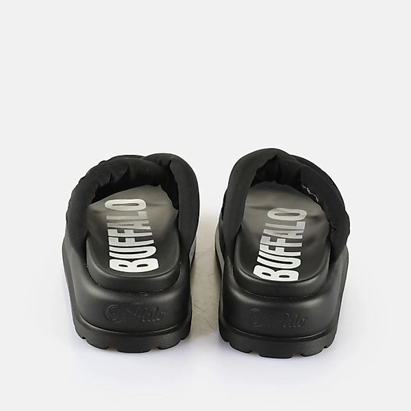 Buffalo Pantolette "Buffalo Pantoletten Lederimitat/Textil" günstig online kaufen