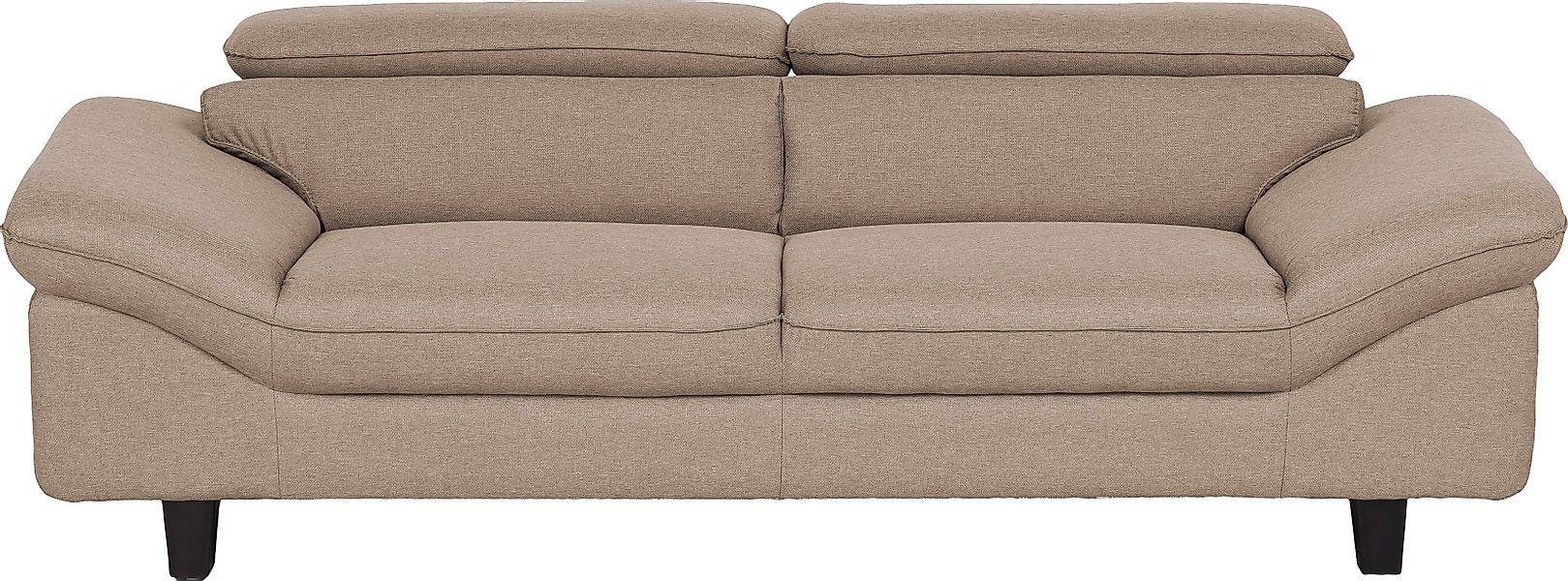 Home affaire 3-Sitzer "Pilot", Big-Sofa mit Kopfteilverstellung günstig online kaufen