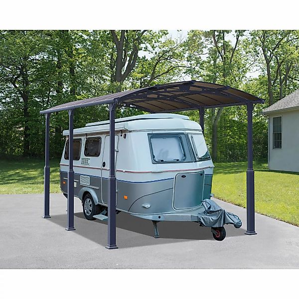Canopia Carport Arcadia Alpine 5000 Anthrazit 360 cm x 500 cm günstig online kaufen