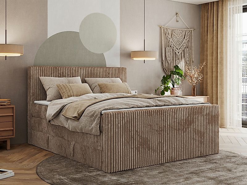 MKS MÖBEL Boxspringbett TILIANO KING DUO günstig online kaufen