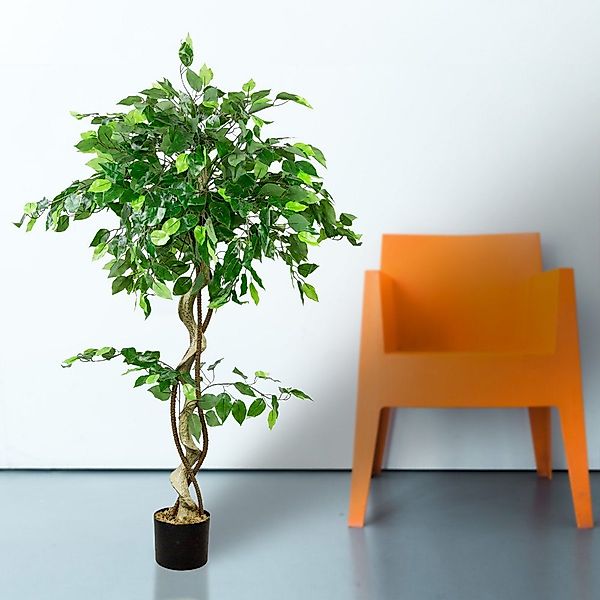 Kunstbaum Kunstpflanze Kunstbaum Künstliche Pflanze Ficus günstig online kaufen