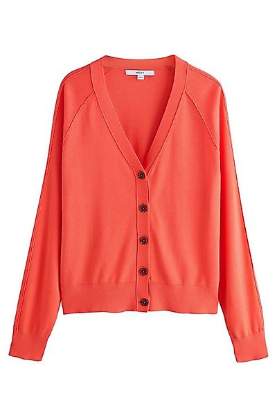 Next Strickjacke Strickjacke mit V-Ausschnitt, Kurzgröße (1-tlg) günstig online kaufen