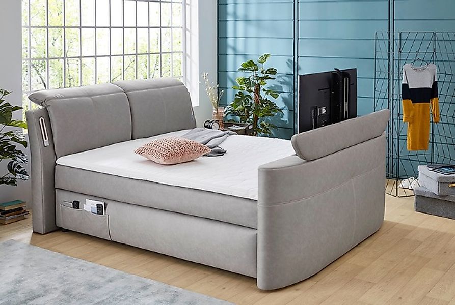 Jockenhöfer Gruppe Boxspringbett »Movie Star in der Größe 180x200cm« mit ve günstig online kaufen