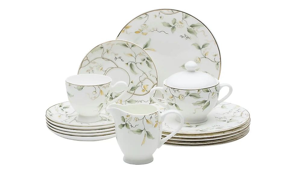 Peill+Putzler Kaffeeservice  20-teilig  Firenze ¦ weiß ¦ Porzellan ¦ Maße ( günstig online kaufen