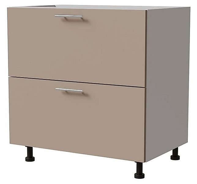 Feldmann-Wohnen Unterschrank Brerra (D2/80, 2 Schubladen, REJS Comfort Box günstig online kaufen