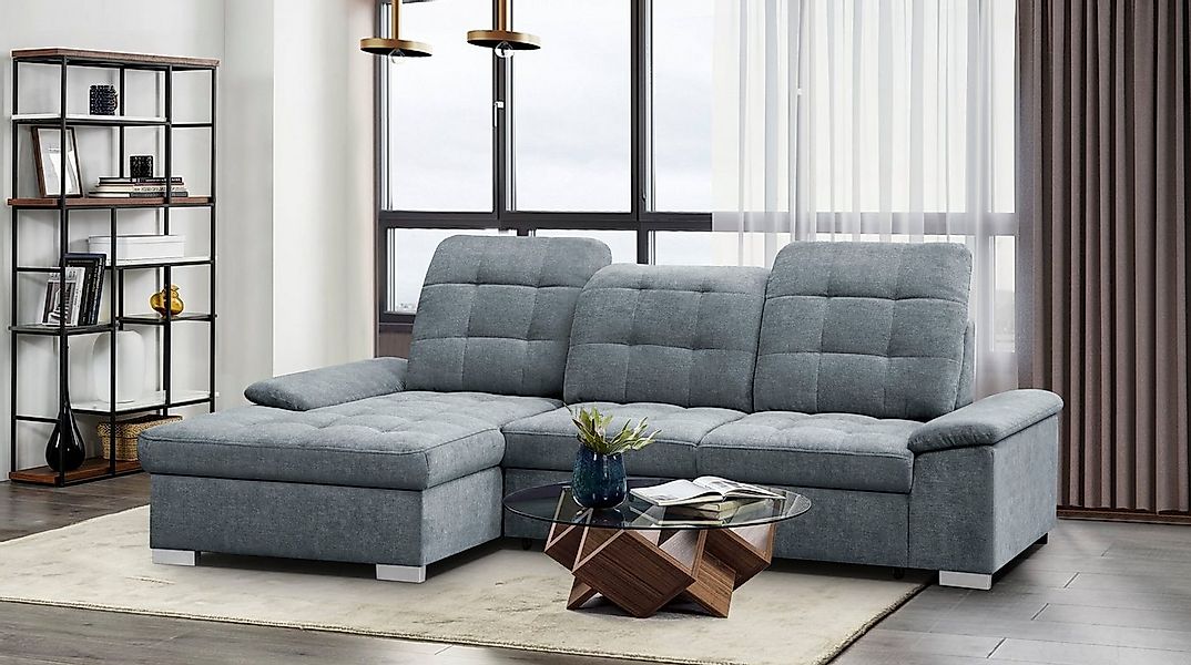 WERK2 Ecksofa "Carmen, mit Bettfunktion & Bettkasten, optional Sitztiefenve günstig online kaufen