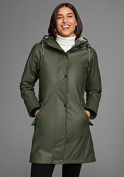 Polarino Regenjacke wasserdicht, winddicht, mit Kapuze, günstig online kaufen