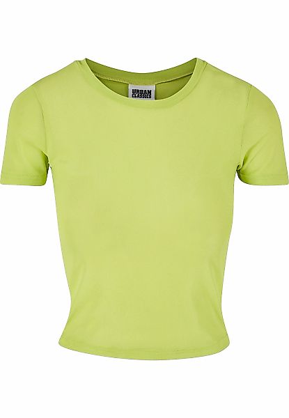 URBAN CLASSICS T-Shirt "Urban Classics Damen Ladies Short Mesh Tee" 1 Stk. günstig online kaufen