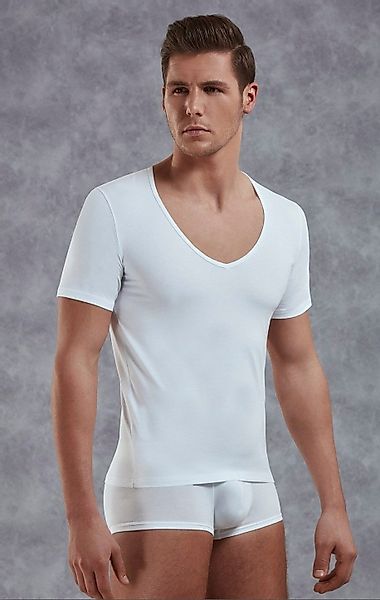DOREANSE V-Shirt Herren Slim Fit T-Shirt günstig online kaufen